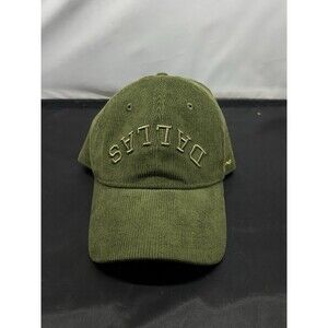 True Brvnd Upside Down Dallas Corduroy Snapback Adjustable Hat Green